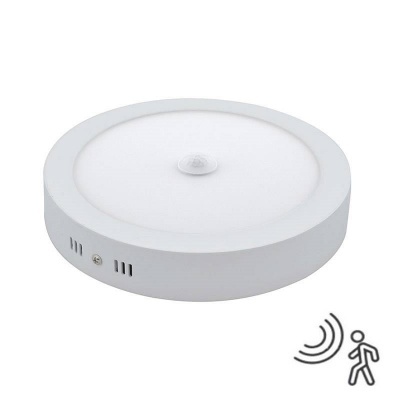 LED Downlight Redondo Superfície com Sensor 18W