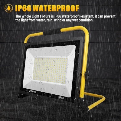 LED Projetor Portátil 200W 6500K