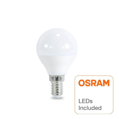 LED lâmpada E14 G45 6W OSRAM CHIP