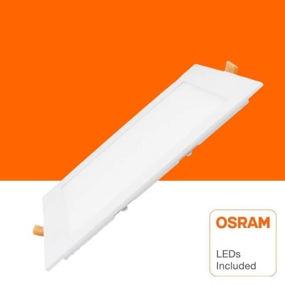 LED Downlight Quadrado 20W Branco OSRAM Chip
