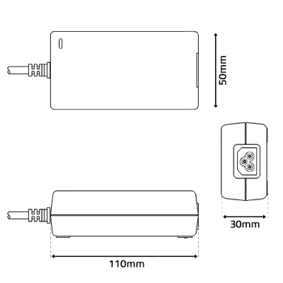 Fonte Alimentação Desktop 24VDC 2A 48W