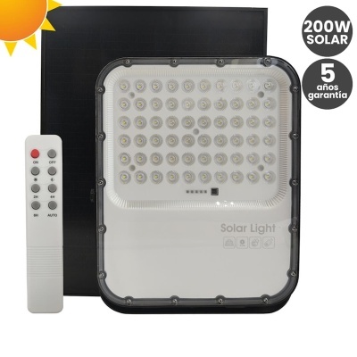 LED Projetor SOLAR 200W IP65 5000K