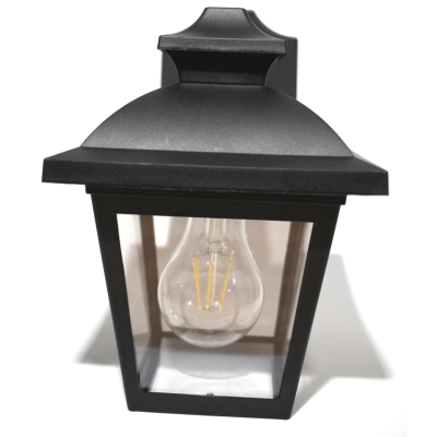 Aplique Exterior E27 IP44 Preto