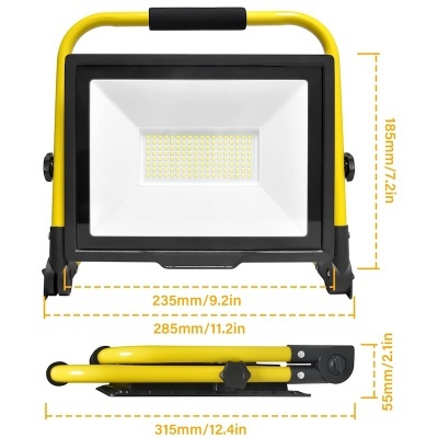 LED Projetor Portátil 100W 6500K