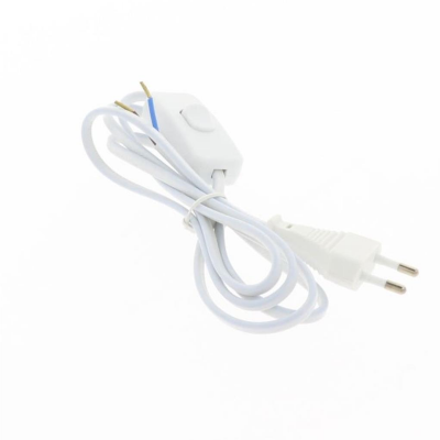 Cabo com Interruptor 2,2M 2x0.75 Branco