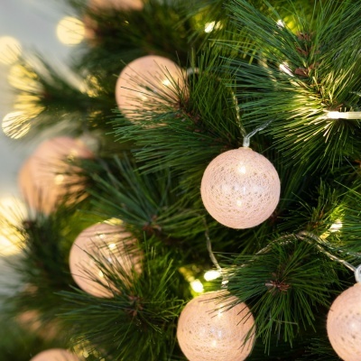 LED Grinalda 20 Bolas Pink Sugar 230V