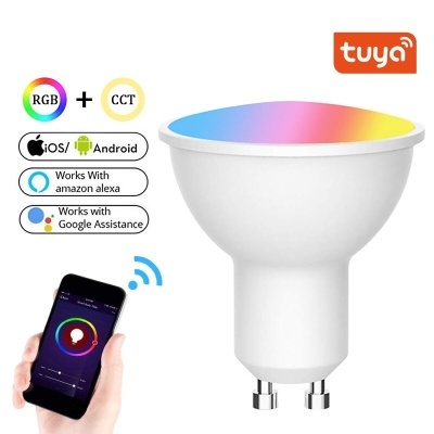 LED GU10 5W RGB+CCT SMART Wifi