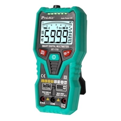 Multímetro Digital 3 5/6 Dígitos True Rms