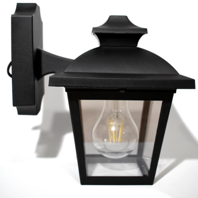 Aplique Exterior E27 IP44 Preto