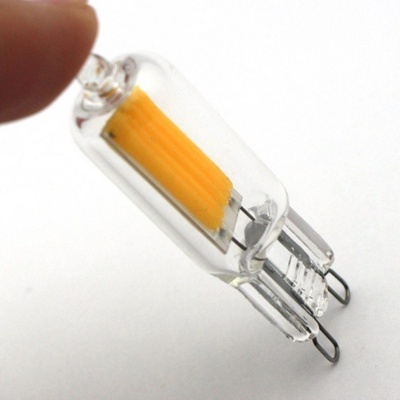 LED COB Lâmpada G9 2W Vidro