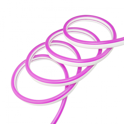 LED Néon 24VDC 120Leds Rosa IP65 (10 metros)