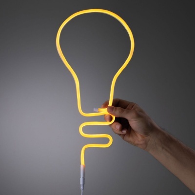 LED Néon 24VDC 120Leds Laranja IP65 (5 metros)