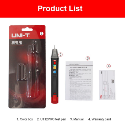 UNI-T UT12 PRO Detetor Tensão 12~1000V