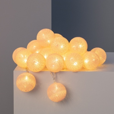 LED Grinalda 20 Bolas Pink Sugar 230V