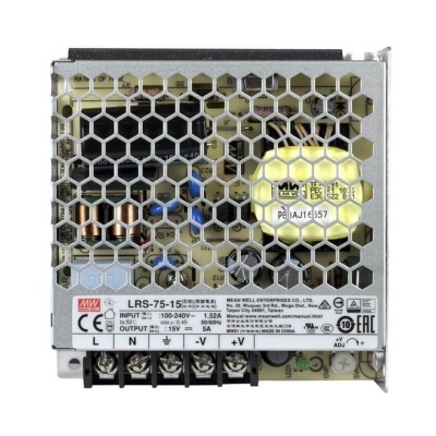 Fonte alimentação 12VDC 6A 75W