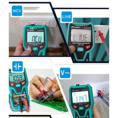 Multímetro Digital 3 5/6 Dígitos True Rms