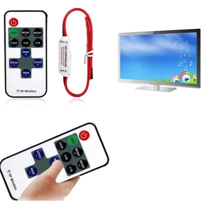 LED Controller 12/24VDC c/comando