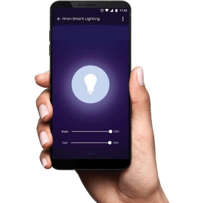 LED Lâmpada E27 9W Smart Android/IOS