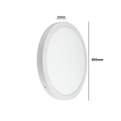 LED Painel Redondo Superfície 30W Ø305