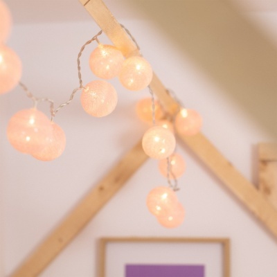 LED Grinalda 20 Bolas Pink Sugar 230V