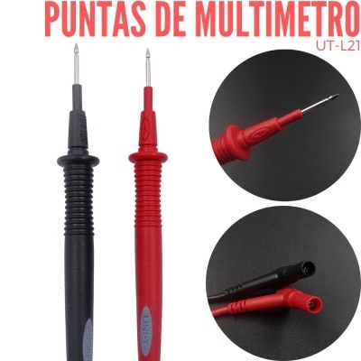 UNI-T UT-L21 Pontas Prova Ø4mm 90cm 20A