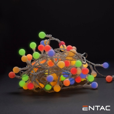 LED Grinalda 120 LEDs Multicor 230V