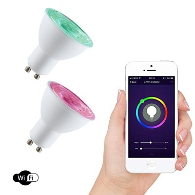 LED GU10 5W RGB+CCT SMART Wifi