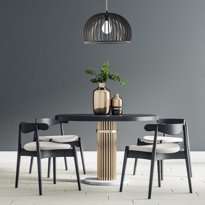 CAMBARA Candeeiro E27 Madeira Castanho