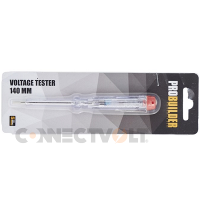 Busca-pólos transparente 140mm 250V