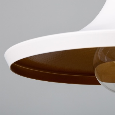 Candeeiro Suspenso E27 Esley Branco