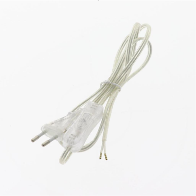 Cabo com Interruptor 2,2M 2x0.75 Transparente