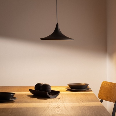 Candeeiro Suspenso E27 Esley Preto