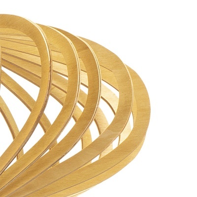 SAPELLI Ø45 Candeeiro E27 Madeira Natural