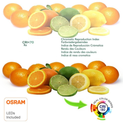 LED lâmpada E14 G45 6W OSRAM CHIP