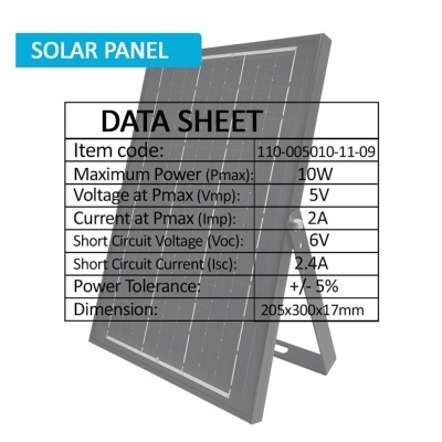 LED Projetor SOLAR 100W IP65 5000K LUMILEDS