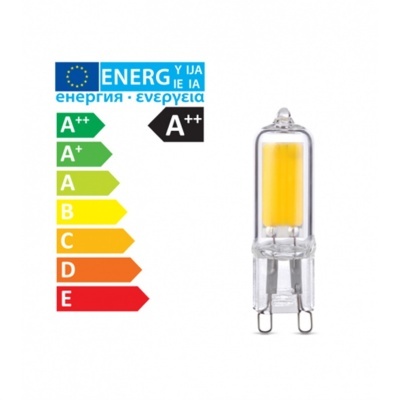 LED COB Lâmpada G9 2W Vidro