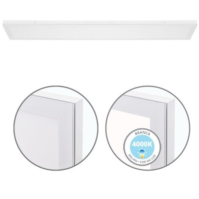 LED Painel Superfície 72W 90x30cm 4000K
