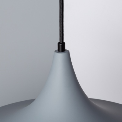 Candeeiro Suspenso E27 Esley Cinza