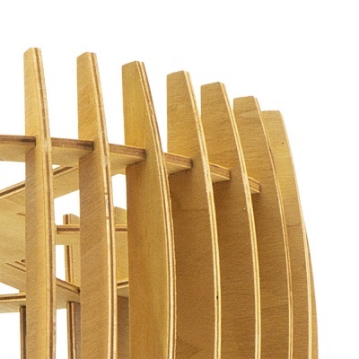 POPLAR Candeeiro E27 Madeira Natural