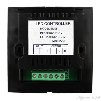 LED Dimmer Tátil RGB 12/24V