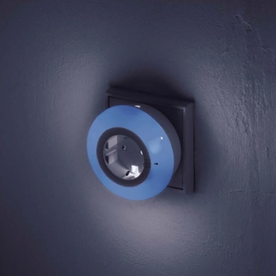 LED Nightlight com Sensor Crepuscular 0.80W 3 Cores