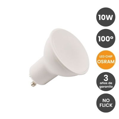 LED Lâmpada GU10 10W 110º OSRAM Chip 4000K