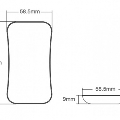 LED Comando Monocor RF TOUCH (4 zonas)