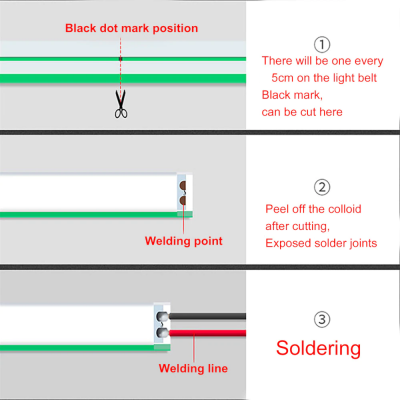LED Néon 24VDC 120Leds Laranja IP65 (5 metros)