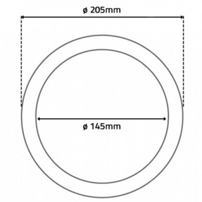 LED Tubo circular T9 11W 6000K