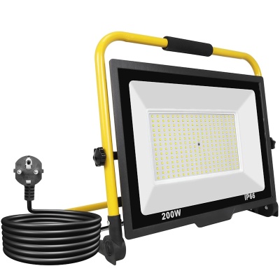 LED Projetor Portátil 200W 6500K