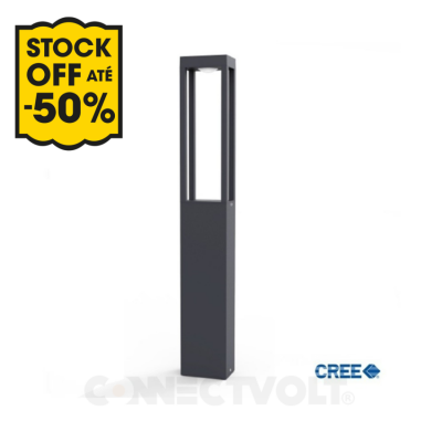 LED Baliza retangular alumínio 10W IP54