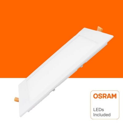 LED Downlight Quadrado 20W Branco OSRAM Chip