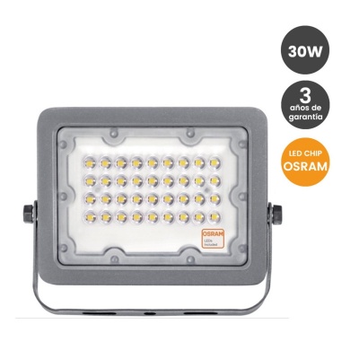 LED projetor 30W IP65 OSRAM Chip 6000K