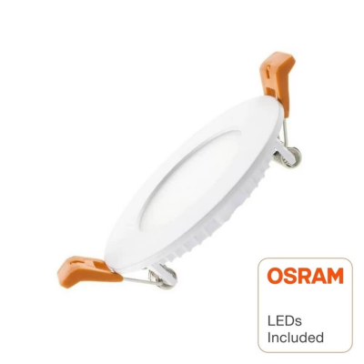 LED Downlight Redondo 5W Branco OSRAM Chip